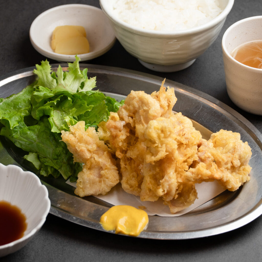 大分名物とり天定食